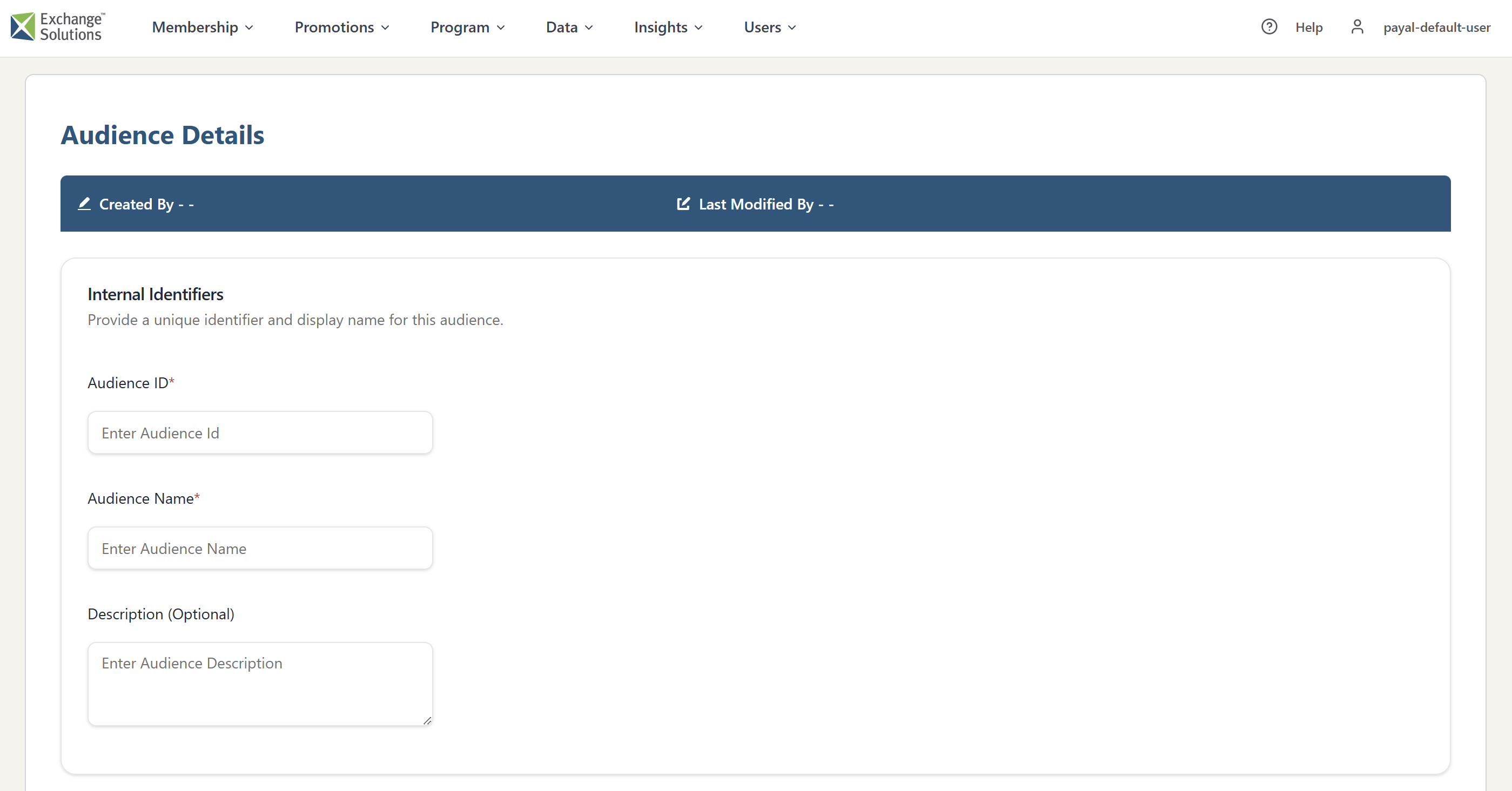 Audience Builder Overview