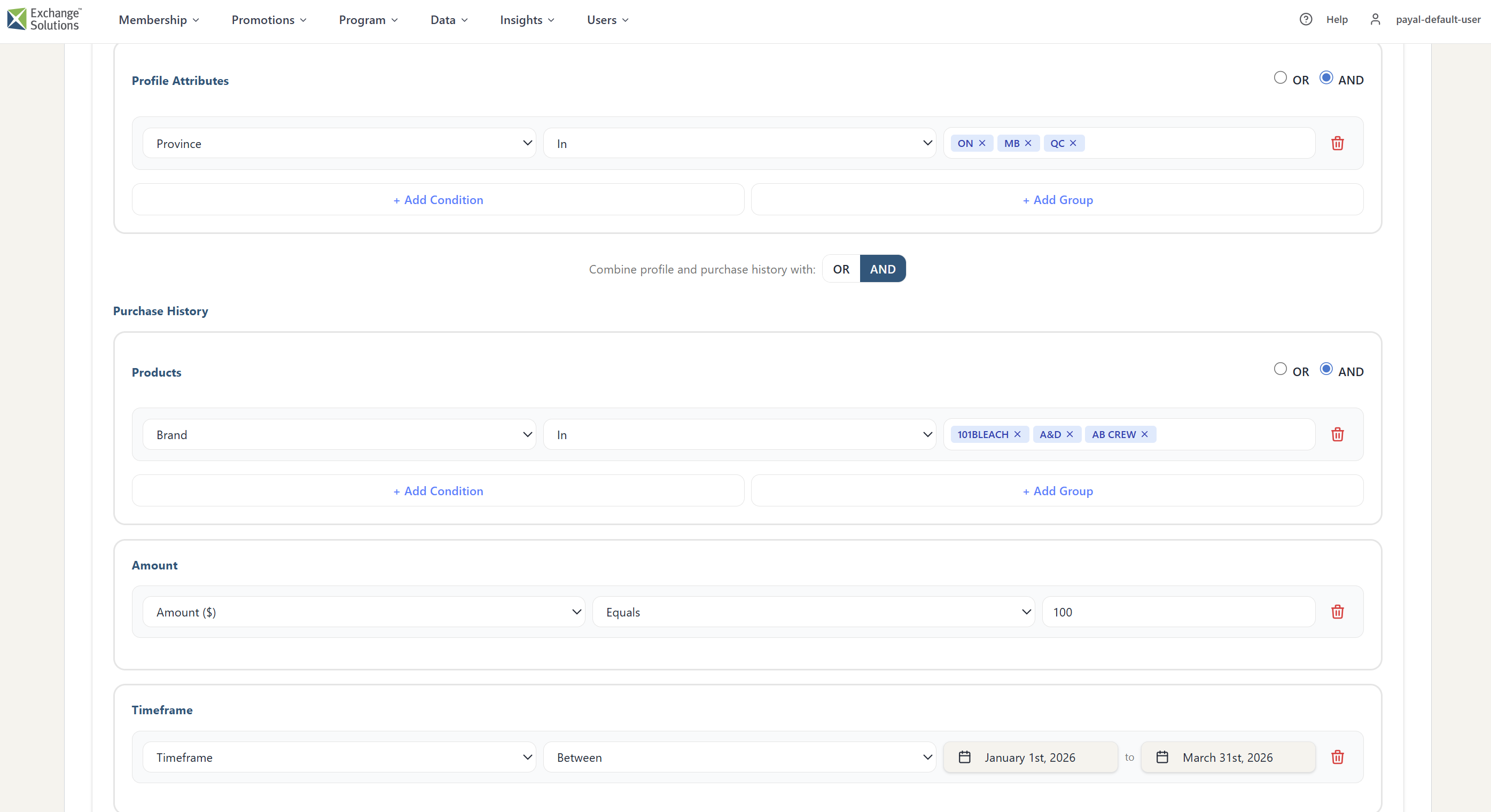 Audience Builder Query Overview